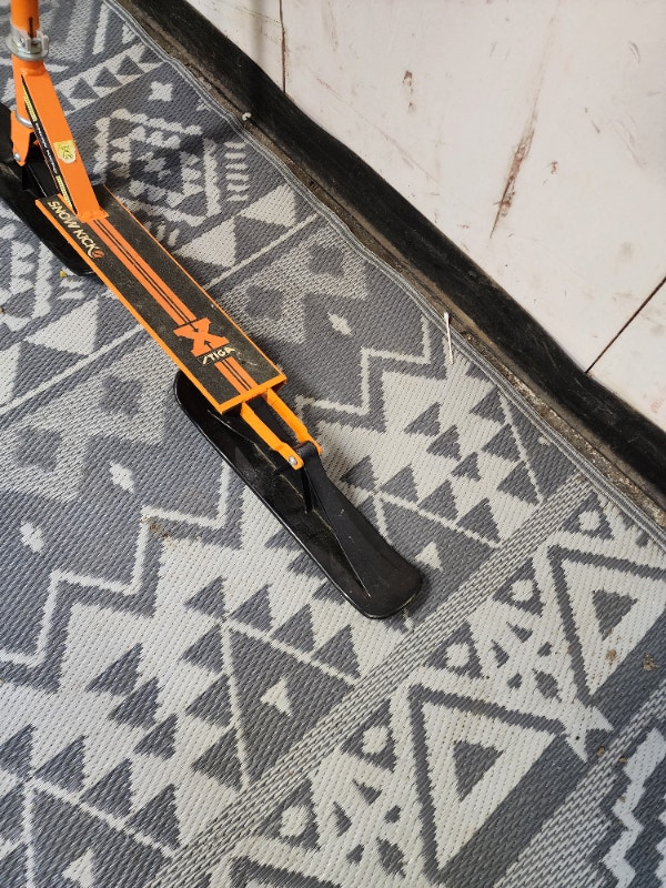 Orange Snow Scooter Downhill Slider - photo 2