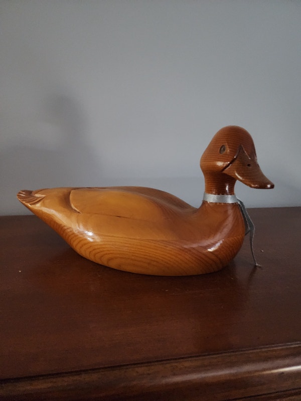 Wooden Duck Decor