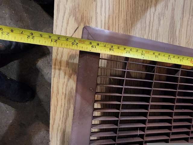 HVAC metal vent Grates covers, - see pics for size - photo 3