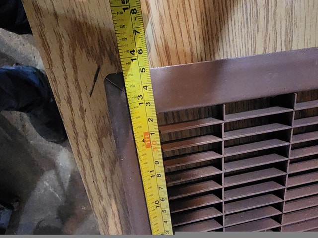 HVAC metal vent Grates covers, - see pics for size - photo 4