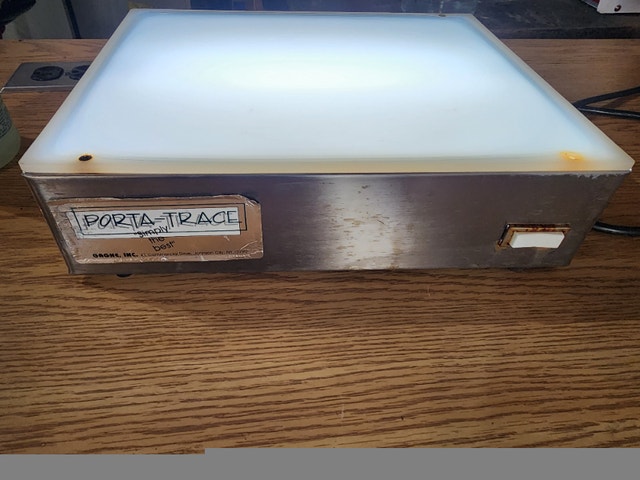 Porta-Trace 1012 Stainless Steel Light Box 10'' X 12'' - photo 2