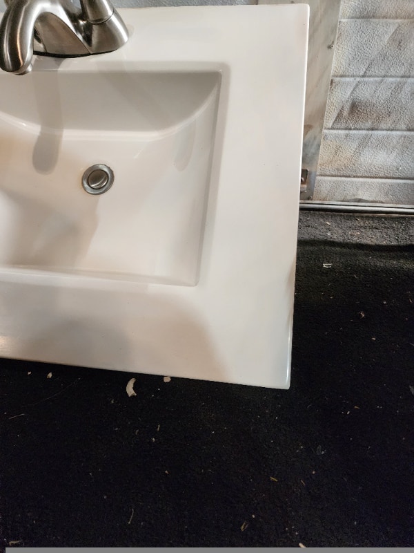 Solid White Rectangle Sink 24.5 x 19 - photo 2