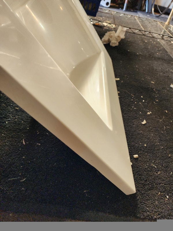 Solid White Rectangle Sink 24.5 x 19 - photo 5