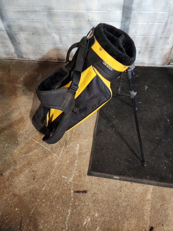 Golf Bag Carrie, Stand or Cart JR Kick Yellow Goliath - photo 5