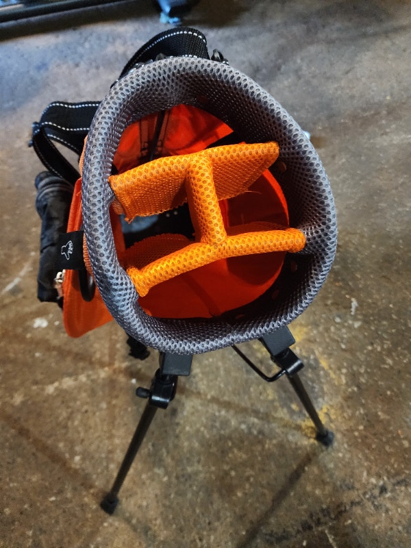 orange TPX golf bag JR kids youth Powerbilt small - photo 4
