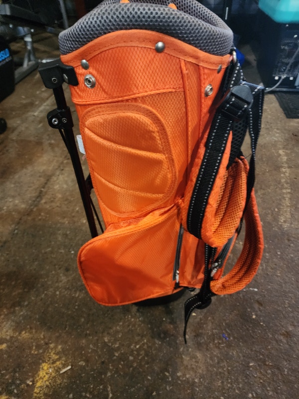 orange TPX golf bag JR kids youth Powerbilt small - photo 5