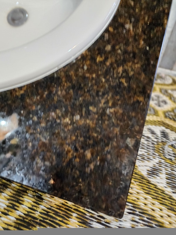 Granite Countertop Bathroom Sink Left Corner Combo - photo 2