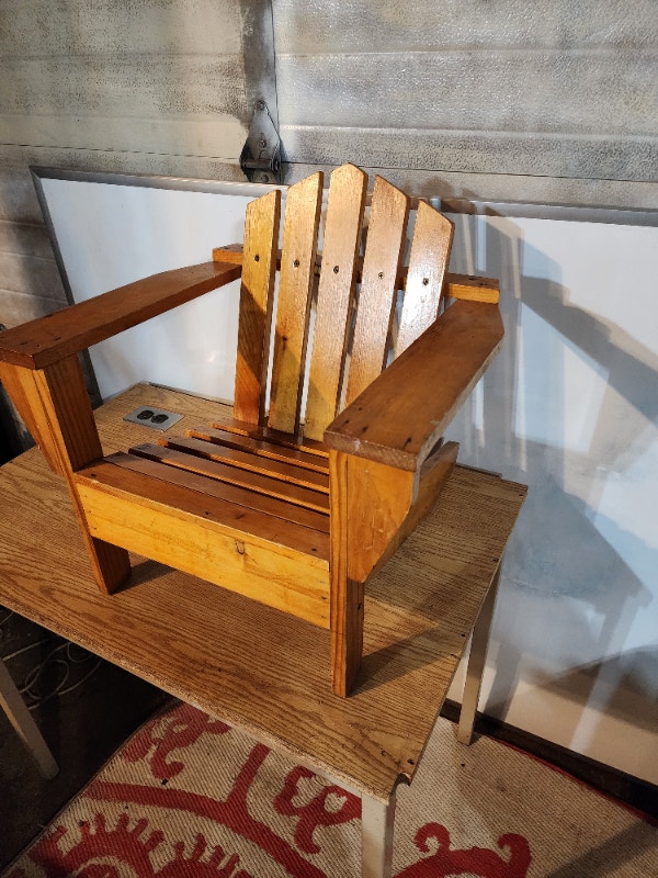 Kids Youth Muskoka Chair - Wood Seat Junior