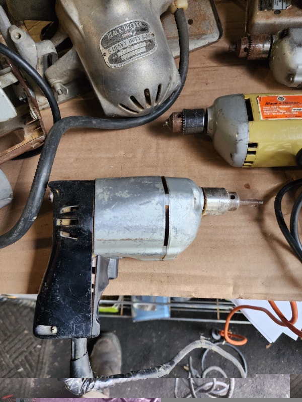 vintage old drills 3 available working condition - photo 2