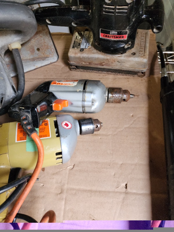 vintage old drills 3 available working condition - photo 4