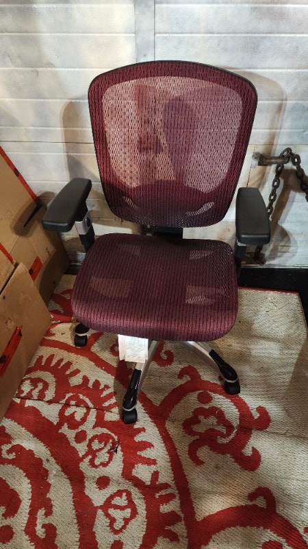 Office Chair Computer Arm Rests Red