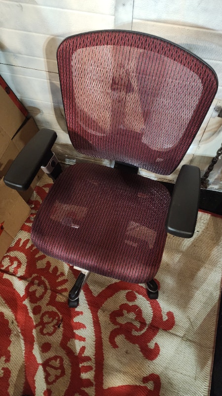 Office Chair Computer Arm Rests Red - photo 2