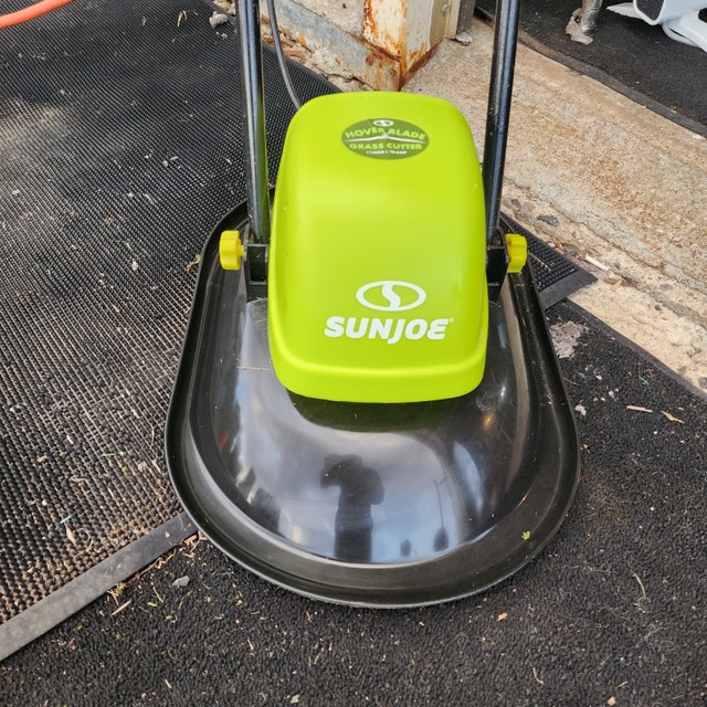 Electric Hover Lawnmower no wheels, Hover blade grass cutter 11' - photo 2