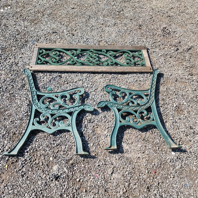 Bench Ends DIY Kit - Outdoor Seating - photo 4