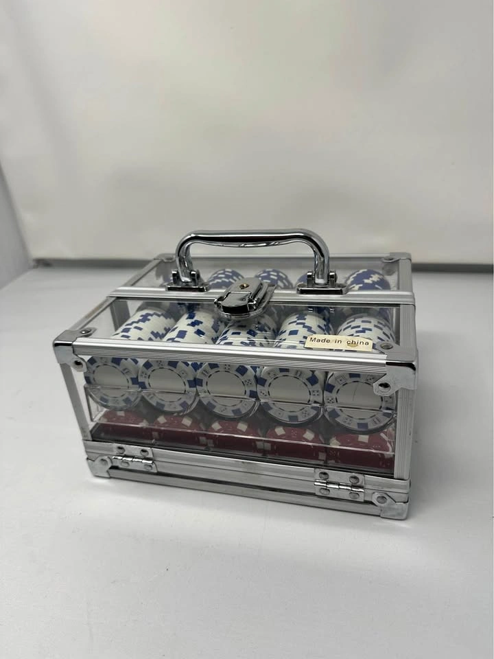 Clear Glass Poker Kit