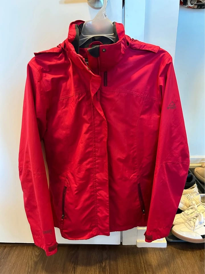 Womens Mckinley pink windbreaker jacket size small - photo 2