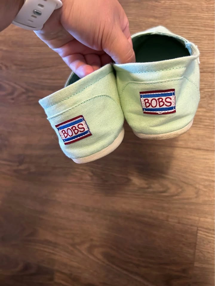 Women's Bobs by Skechers mint green size 8 - photo 3