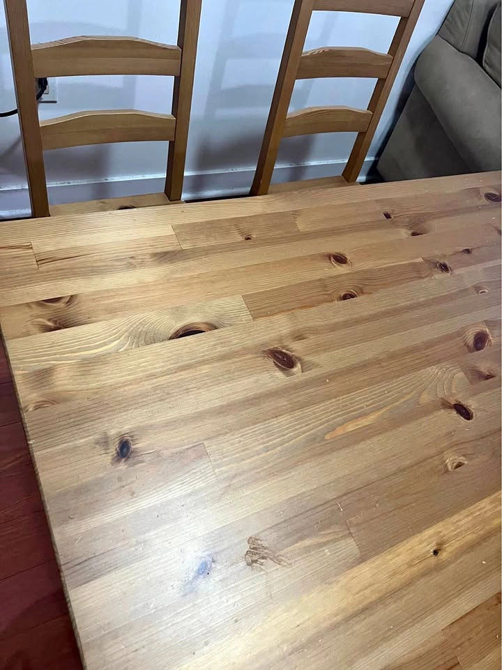IKEA HÄGERNÄS Dining Table and 3 Chairs