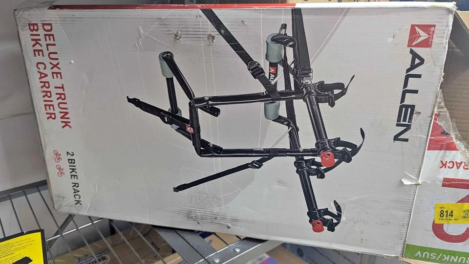 ALLEN DELUXE TRUNK BIKE CARRIER 2 Bike Rack