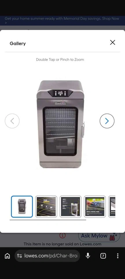 Char-Broil Digital Electric Smoker 725 sq inch - photo 3