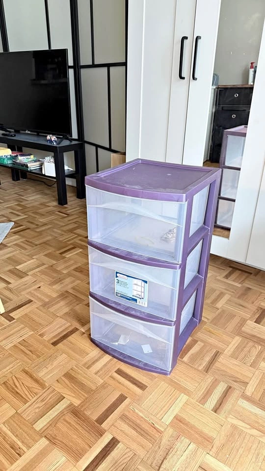Sterilite 3 Drawer Cart