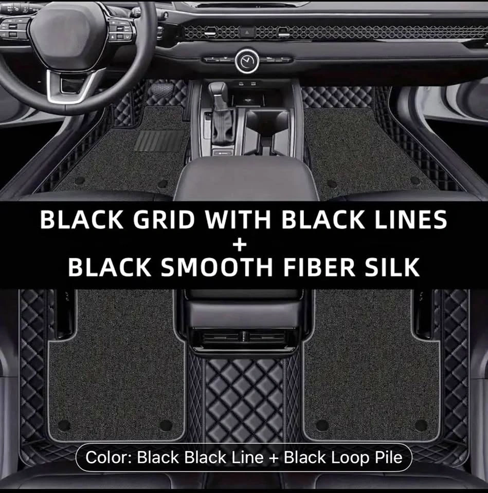 3D Luxury Car Floor Mats for Hyundai Santa Fe 2020