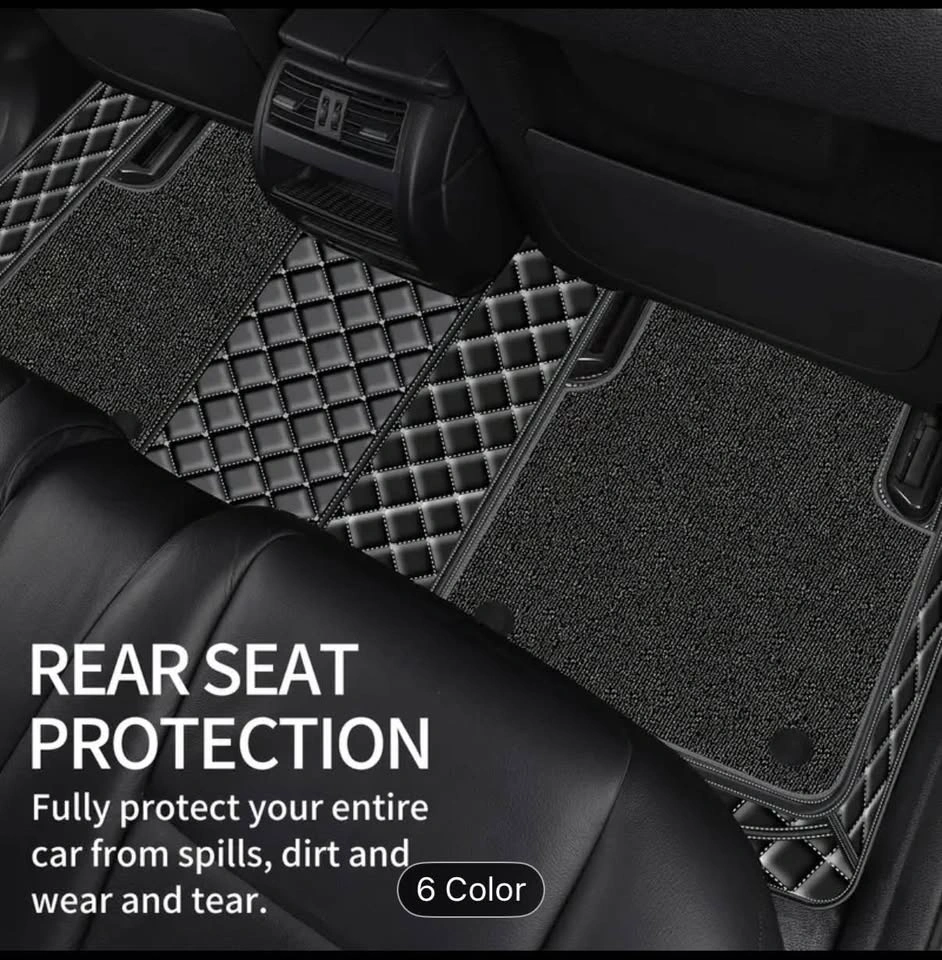 3D Luxury Car Floor Mats for Hyundai Santa Fe 2020 - photo 2
