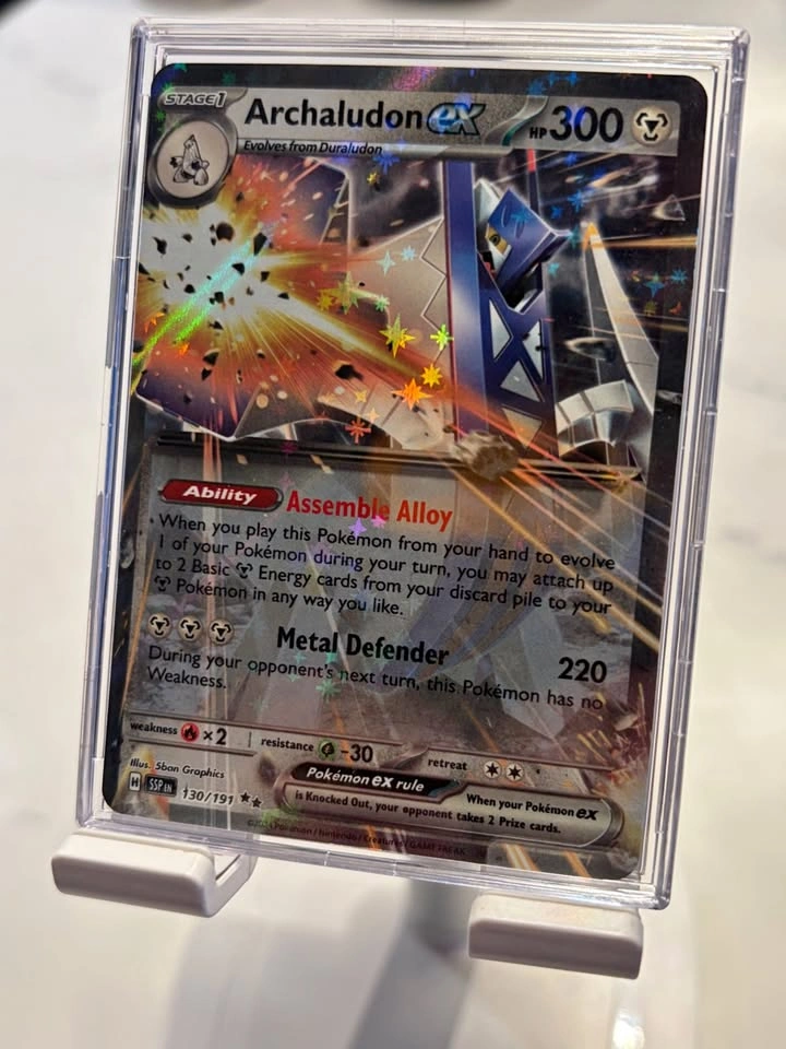 Archaludon Ex [Prize Pack Series 7] #130 | Pokemon Surging Spark