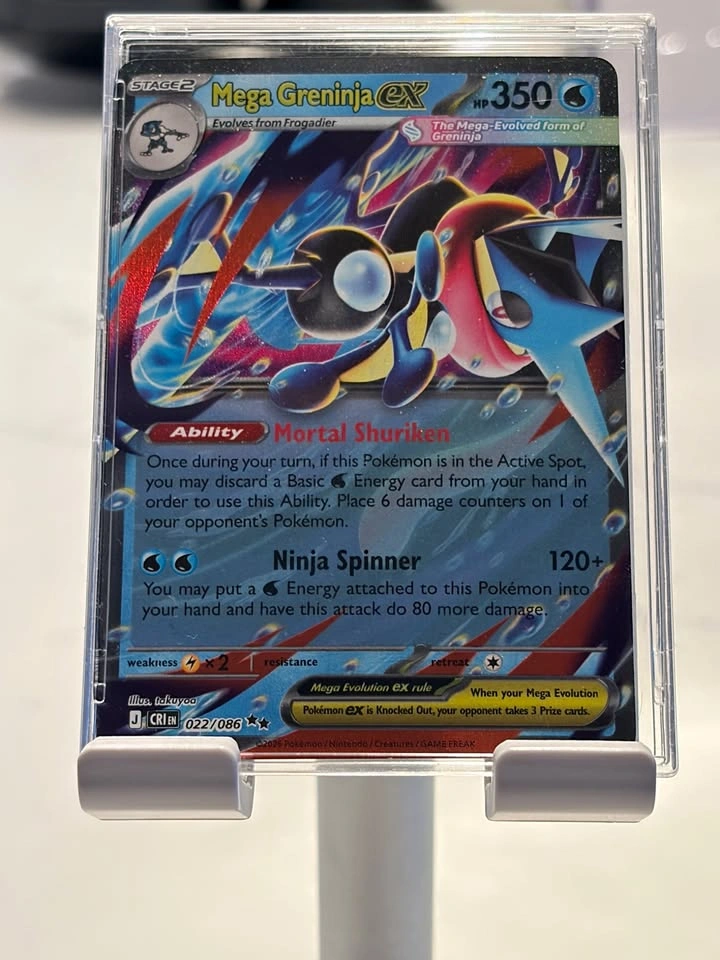 Mega Greninja Ex #22 | Pokemon Chaos Rising