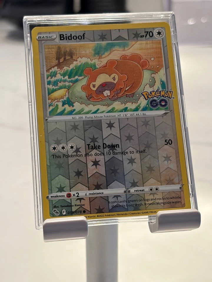 Bidoof Reverse Halo #59 Pokemon Go