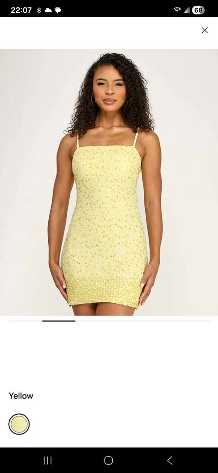 SENI & CADE Sequin Border Mini Dress - photo 2