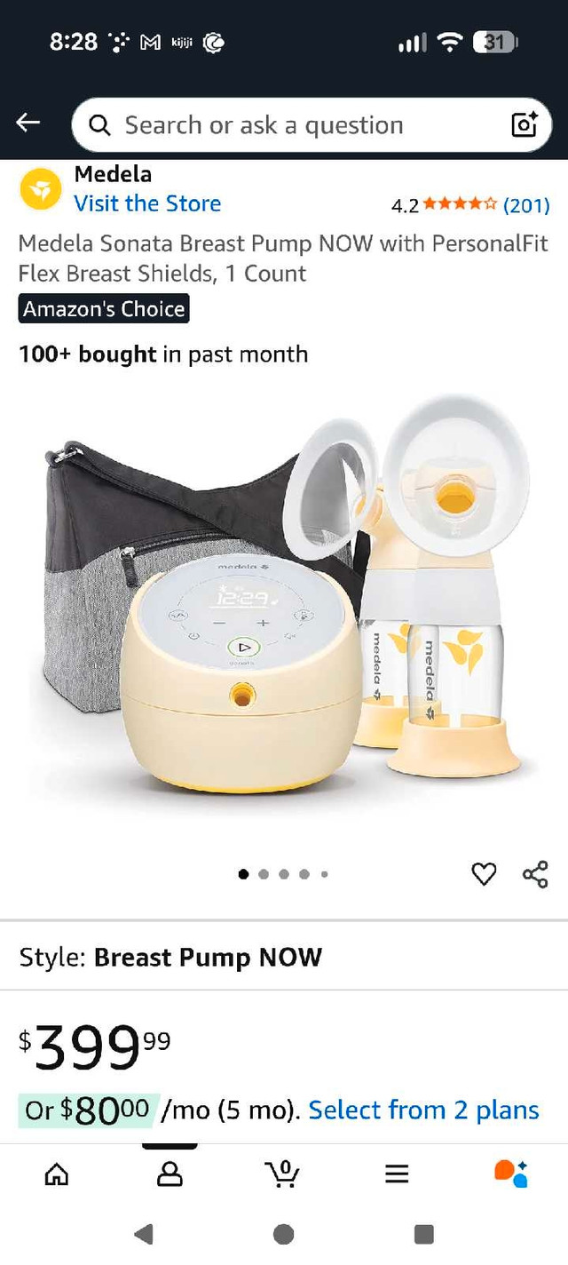 Medela Sonata Breast Pump