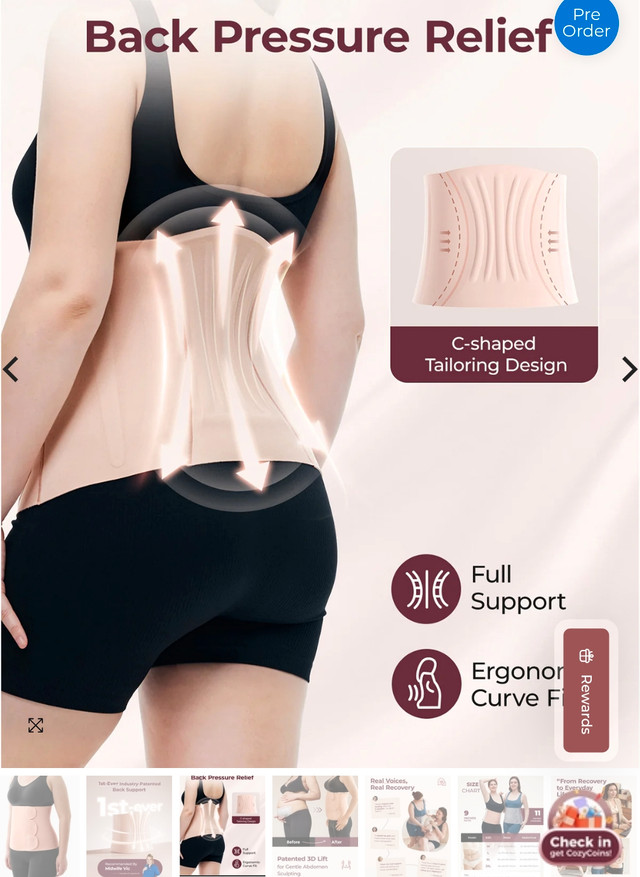 Momcozy Ergowrap Postpartum Belly Band - photo 2