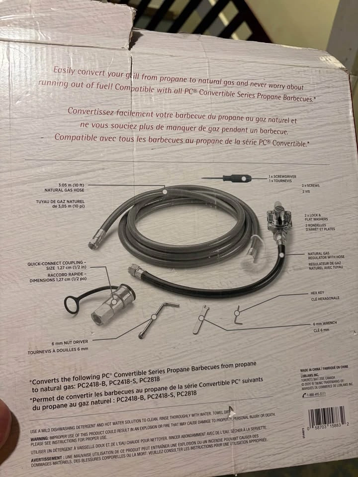 BBQ conversion kit. - photo 2