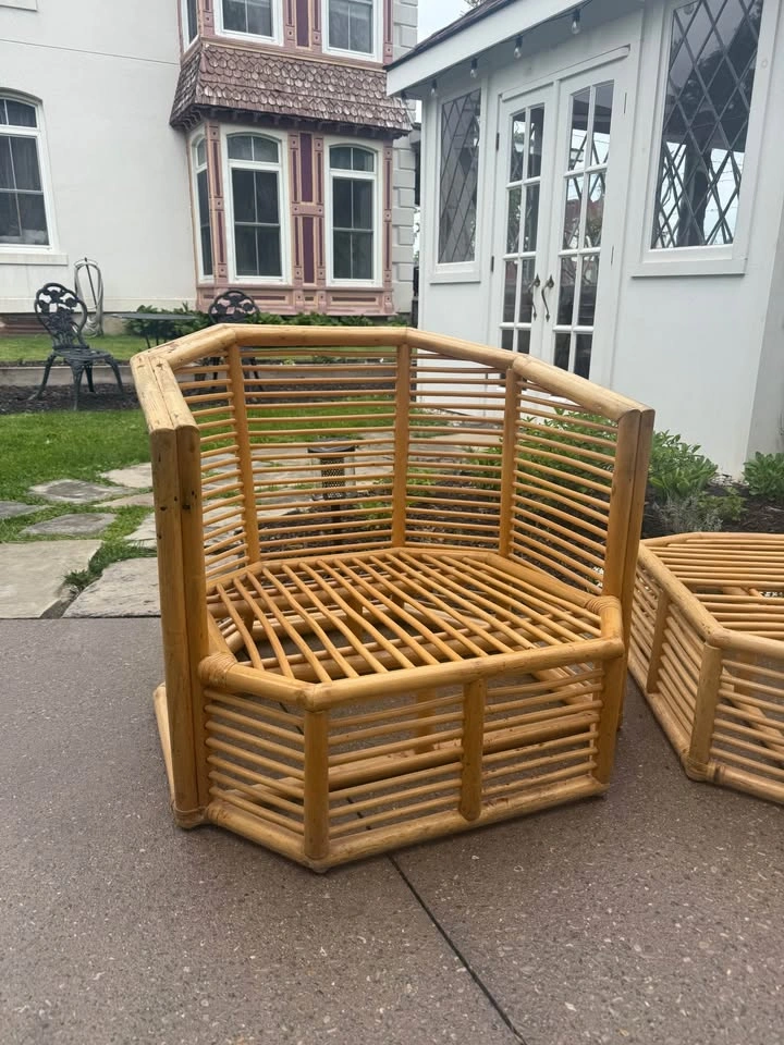 3 Piece Rattan Patio Set - photo 2