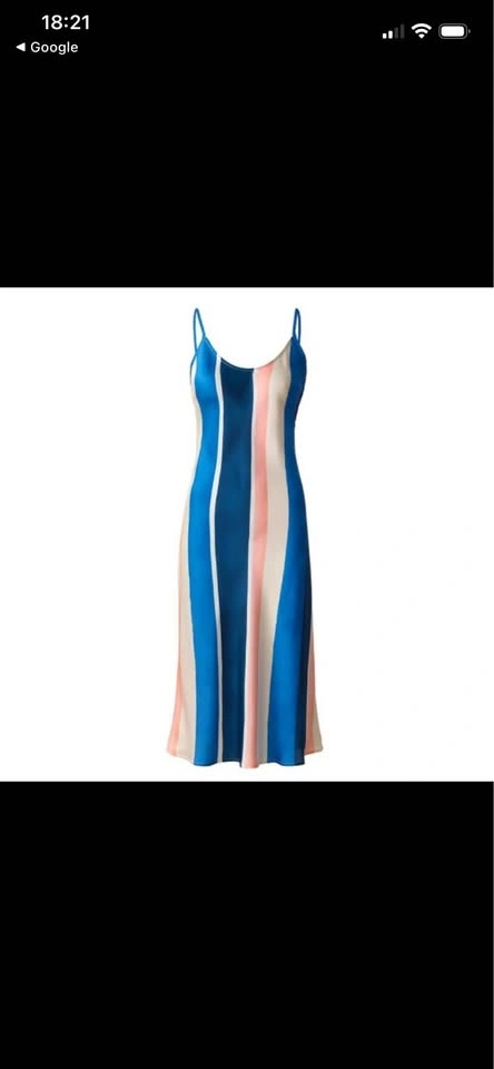 Lemlem Blue and Pink Striped Maxi Dress XL - photo 2