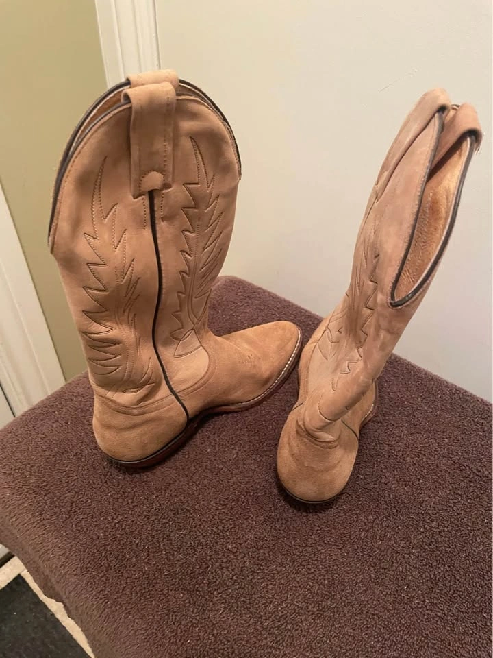 Boulet Cowboy Boots - Women's Size 5 - Made in Canada - photo 4