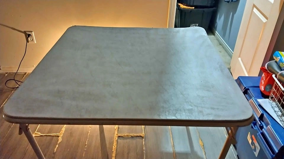Garden table with two chairs