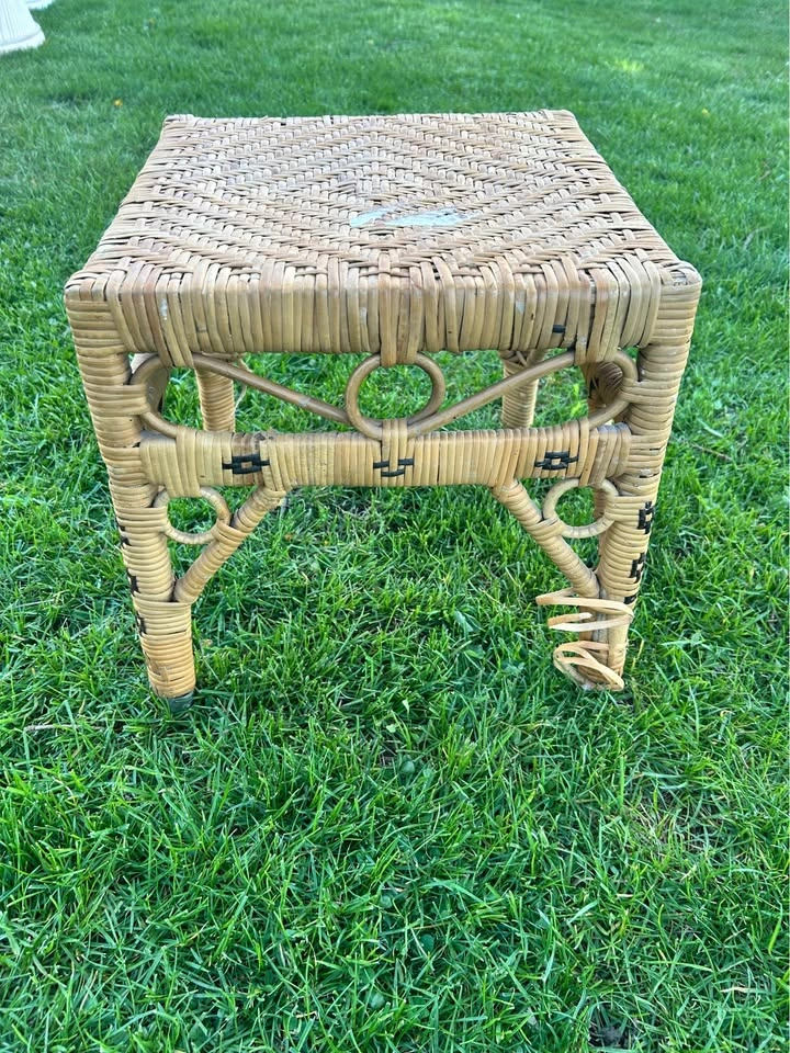 Wicker side chair - photo 3
