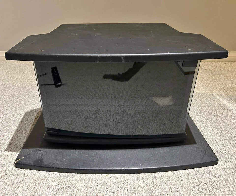 FREE Swivel TV / Media Stand with Glass door