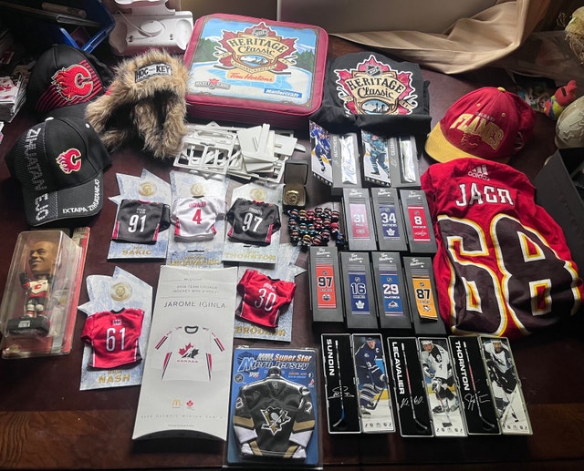 NHL Collectables and Memorabilia - OBO All offers accepted