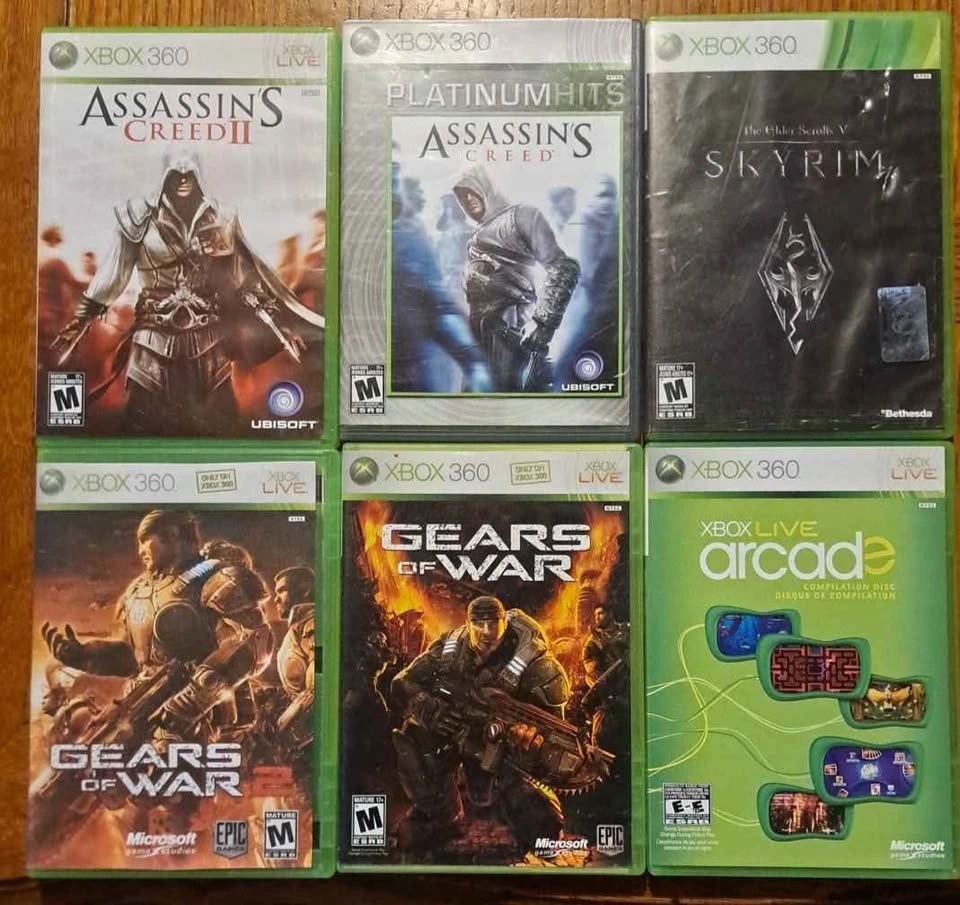 Xbox 360 Kinect Bundle with 15 Games and 2 Controllers - photo 3