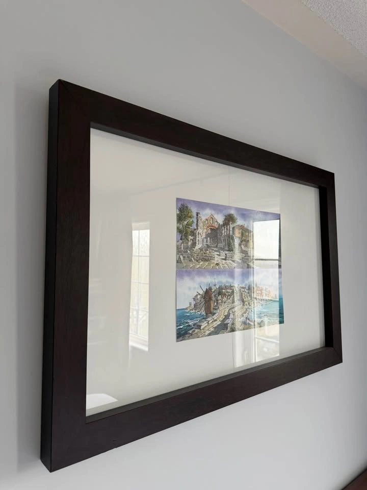 Wooden Glass Picture Frame (35.5” x 23.5”) - photo 2