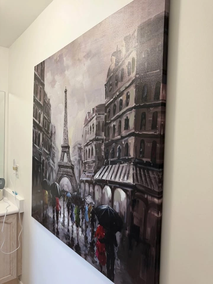 Eiffel Tower Canvas Art (47” x 47”) - photo 2