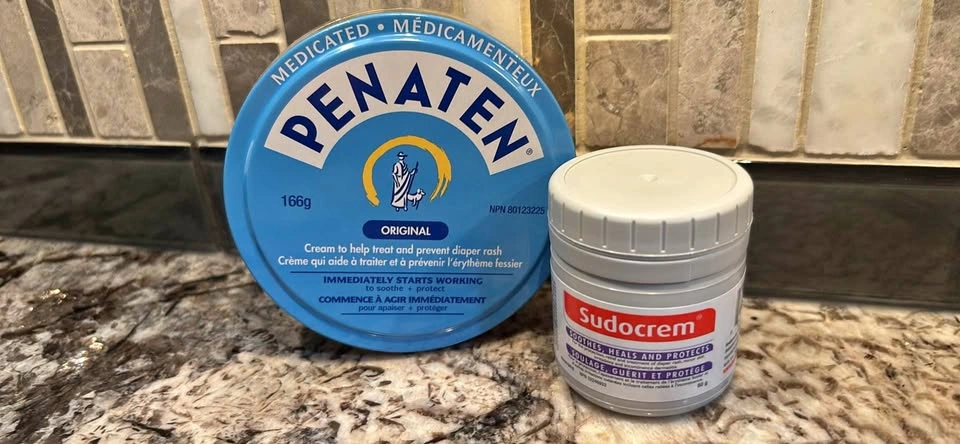 Brand new 166g Penaten cream and 60g Sudocrem