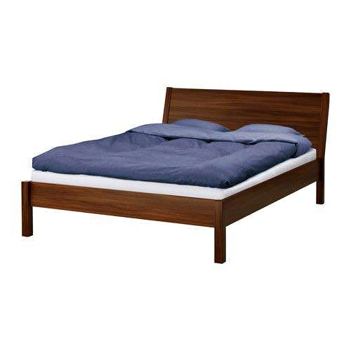 IKEA Nyvoll Queen Bed Frame (no mattress)