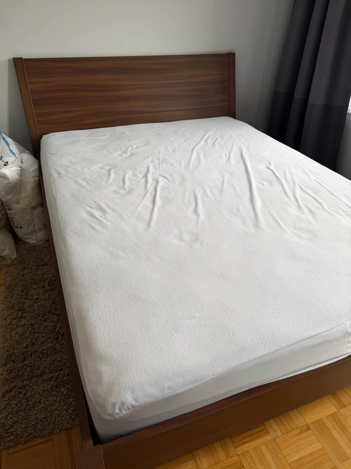 IKEA Nyvoll Queen Bed Frame (no mattress) - photo 3