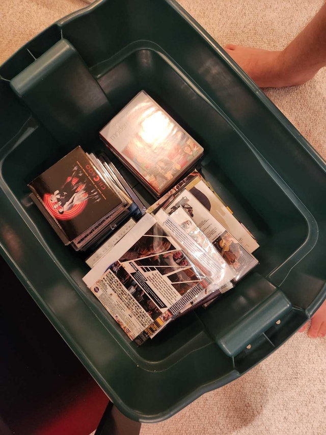 CD's DVD' Bluerays 90s-2010s