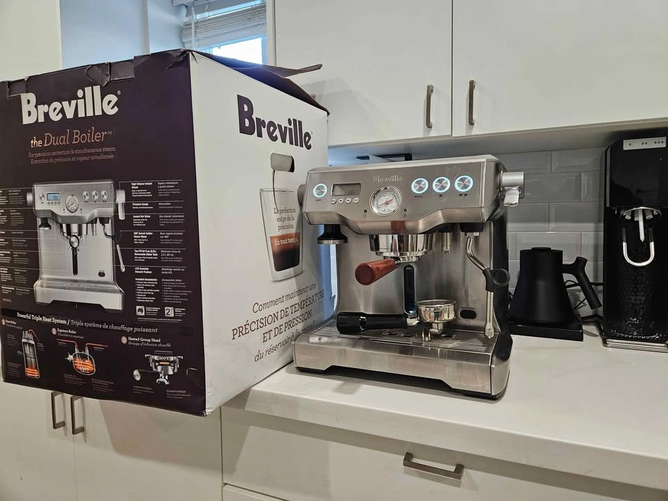 Breville Dual Boiler - Upgraded (New Brass Pump, OPV, Solenoid) - photo 5