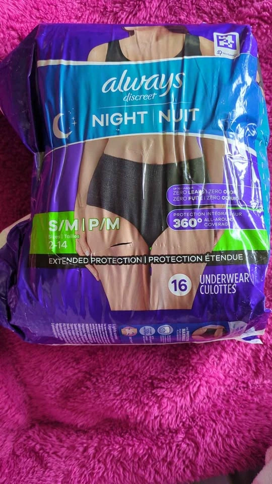 Always Discreet Night Underwear S/M 16 count - photo 2